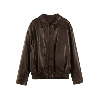 Handsome Street Leather Jacket