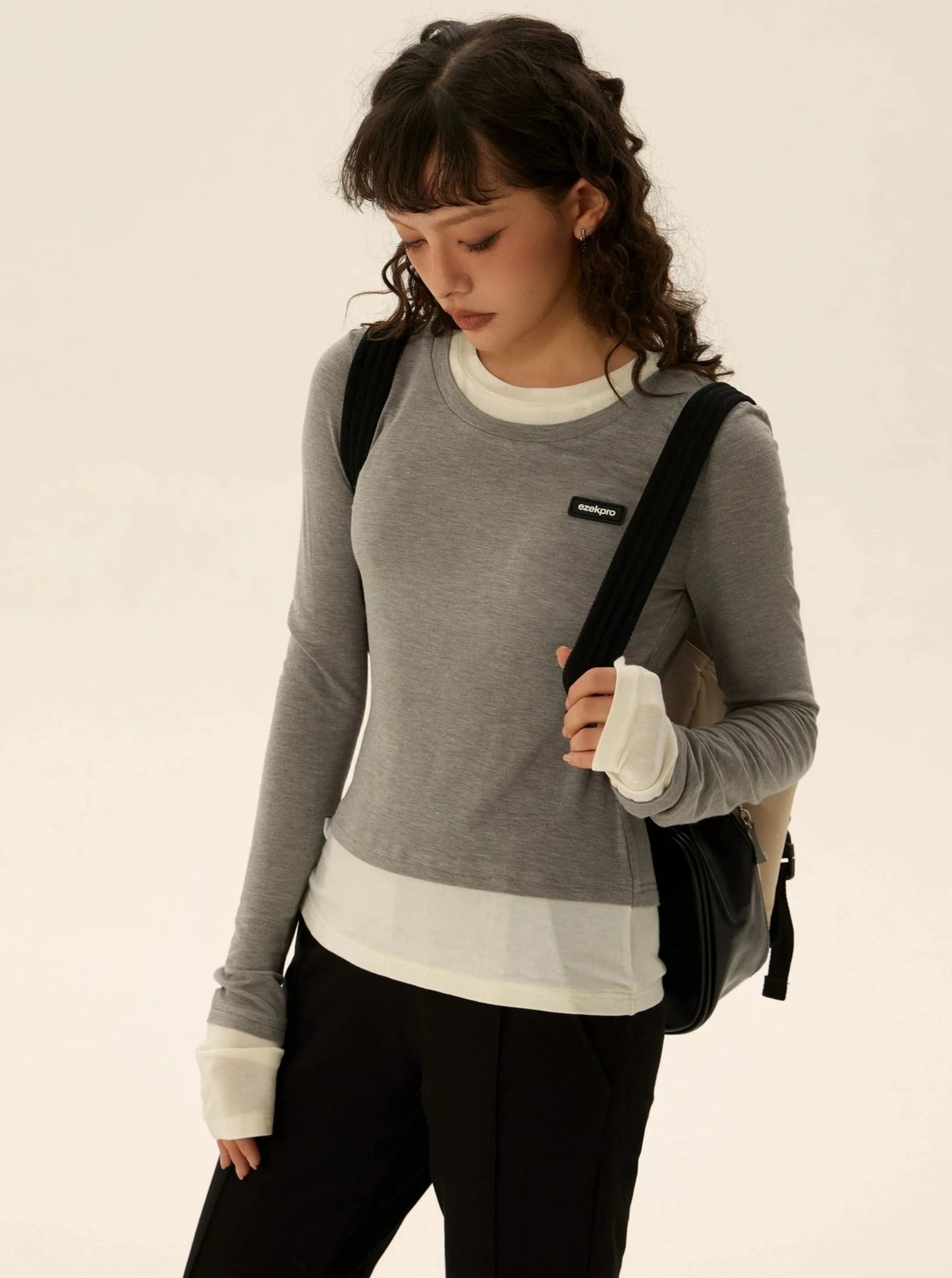 Long Sleeve Loose Casual T-shirt