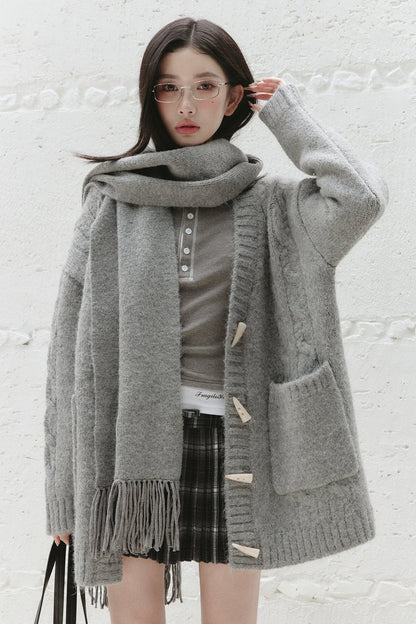 Intellectual Gray Collegiate Coat