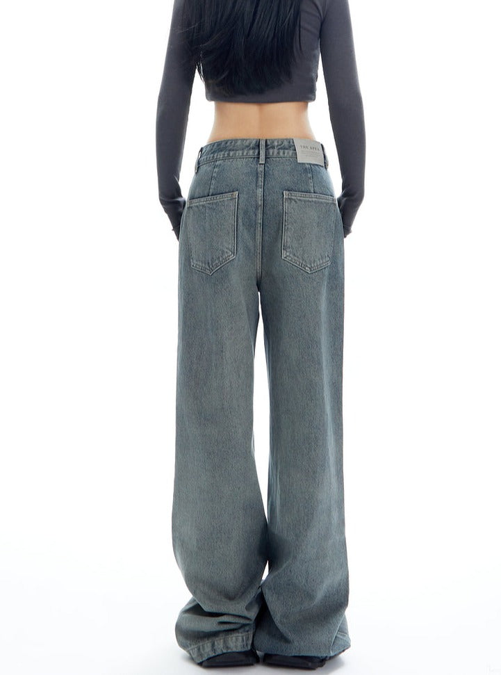 American Loose Wide Leg Jeans Pants