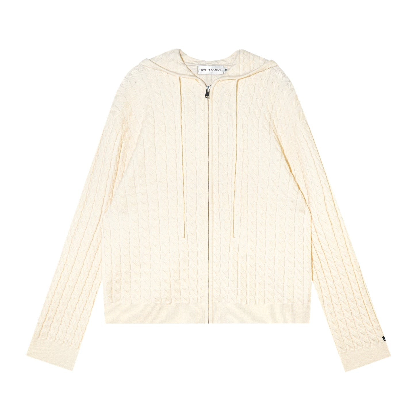 Wool Twist Hooded Knit Set-Up