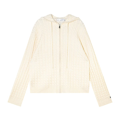 Knitted Jacket Pants Set-Up