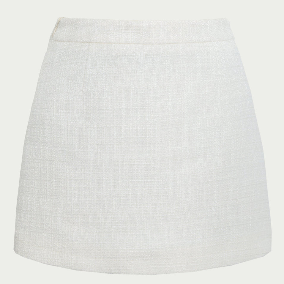 Spring Tweed Jacket & Skirt Set-Up