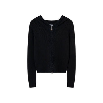 Vintage Patchwork Minimal Cardigan