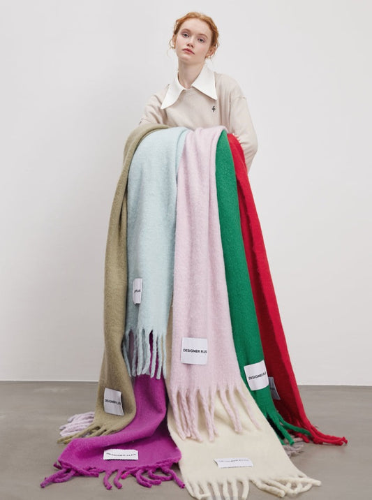 Gentle multi-color scarf