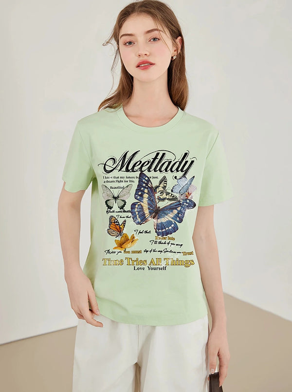 Butterfly Short Sleeve T-Shirt