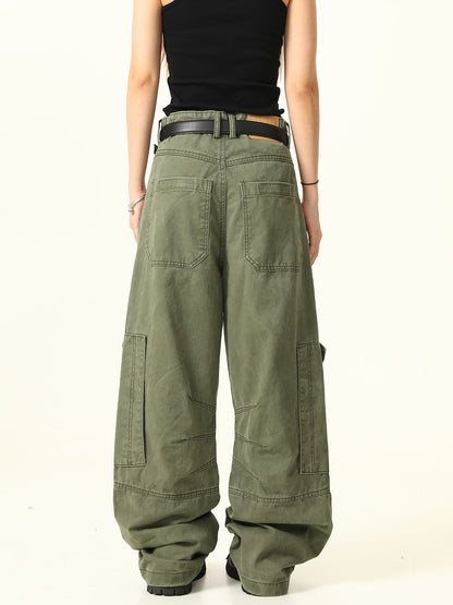 Vintage Deconstructed Cargo Pants