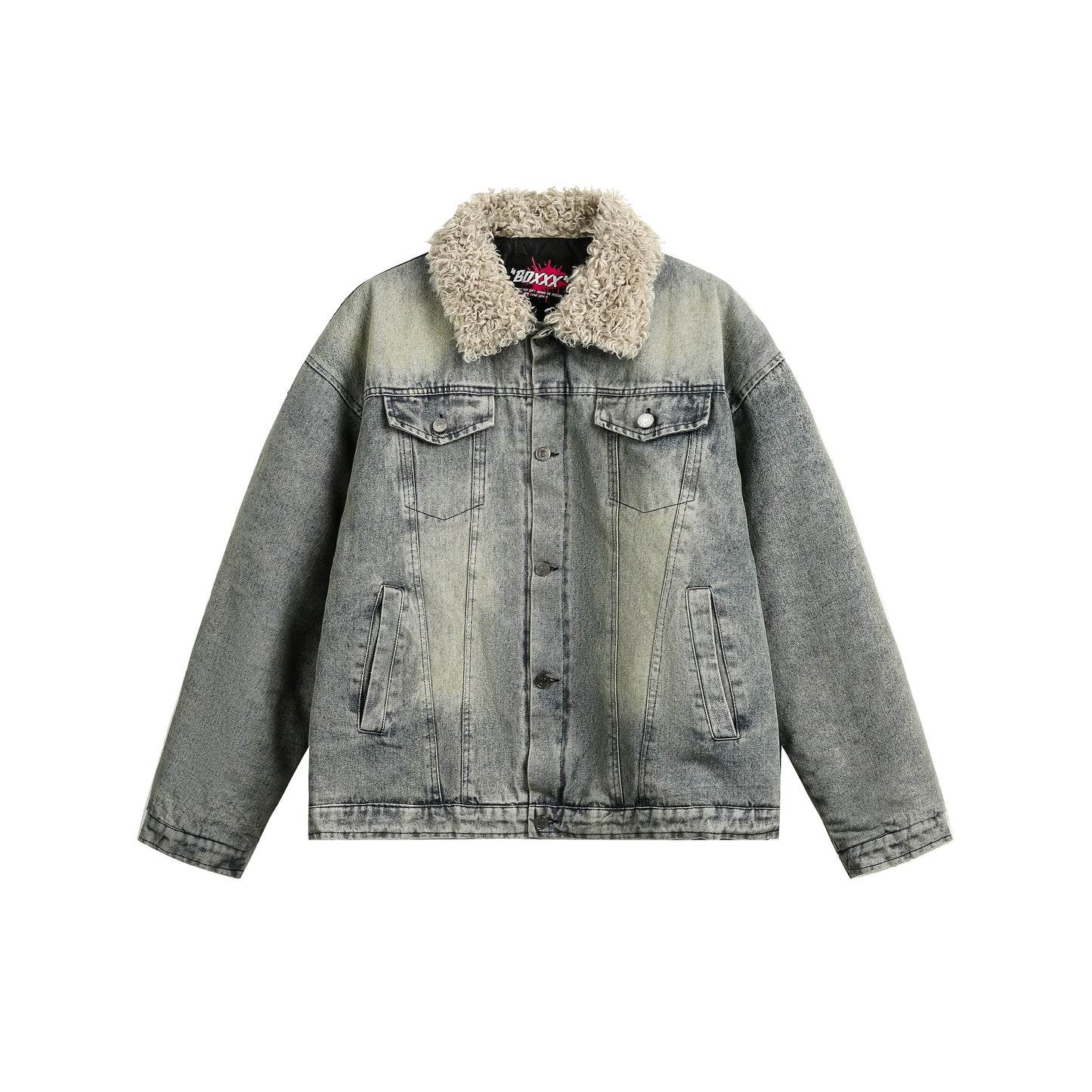 Casual Washed Denim Jacket