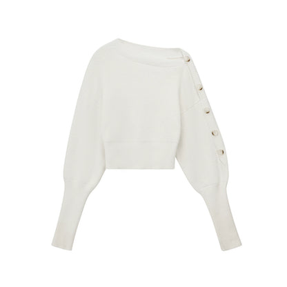 Two-Way Slanted Shoulder Sweater Set-Up