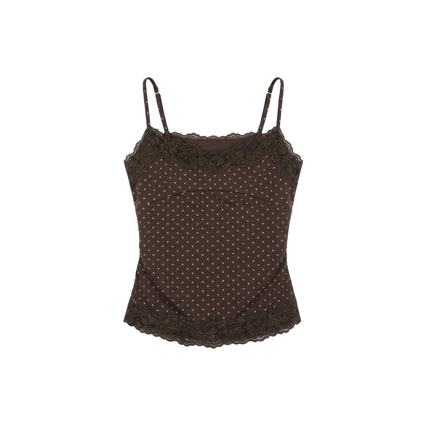 Polka Dot Lace Knitted Cardigan Set-Up