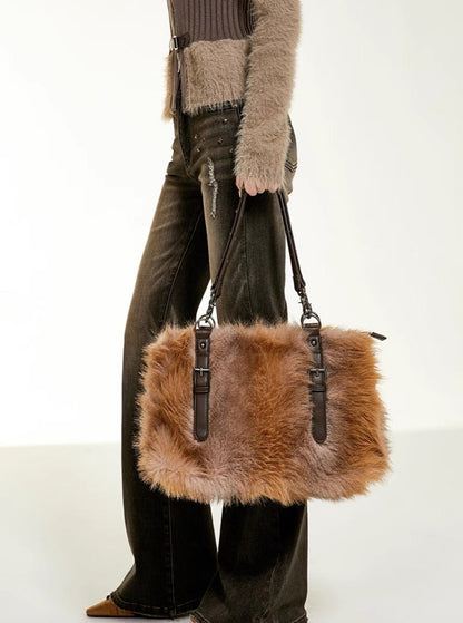 American Vintage Fur Plush Bag