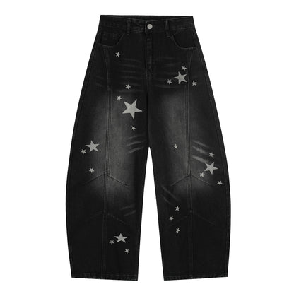 American Vintage Star Print Jeans