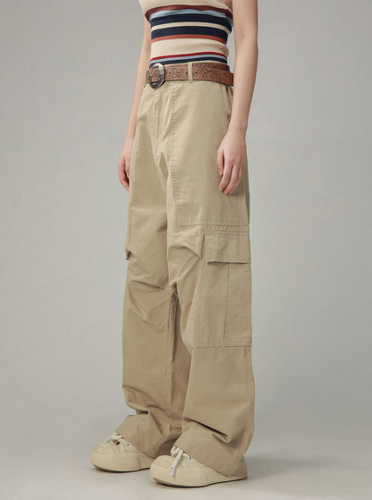 Vintage Khaki Cargo Pants