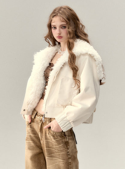 Rabbit Fleece Cotton Jacket