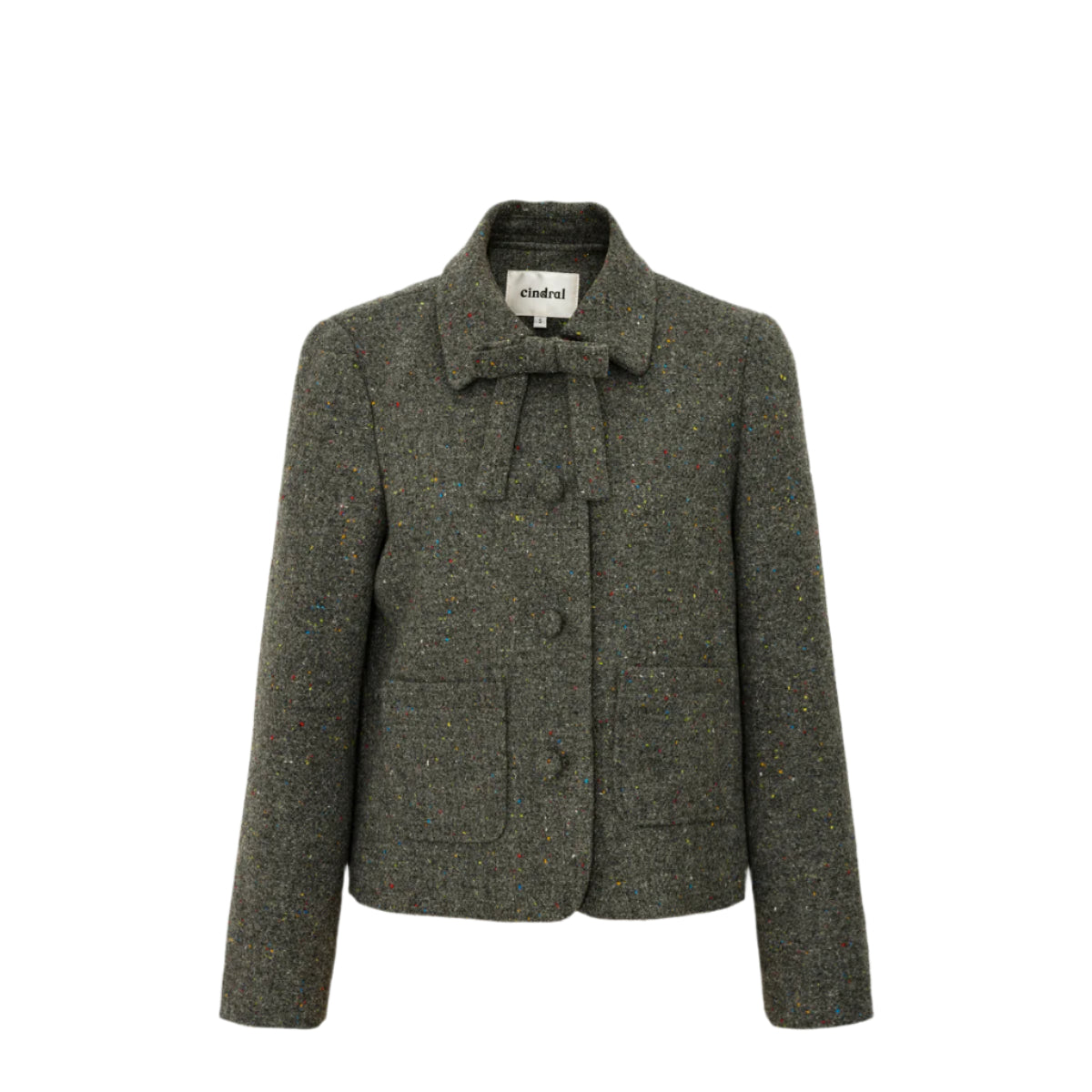 Polka Dot Tweed Jacket & Skirt Set-Up