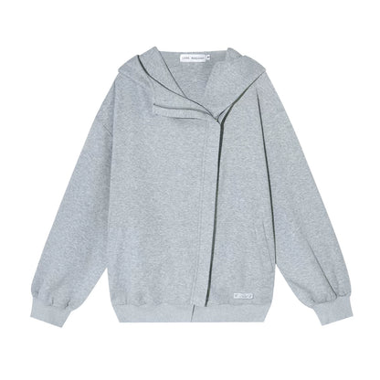 Hooded Zip-Up Jacket Set-Up