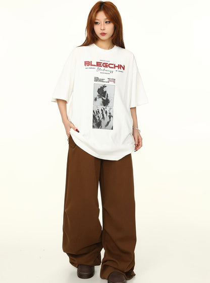 Unisex Retro Trend Hip Hop T-Shirt