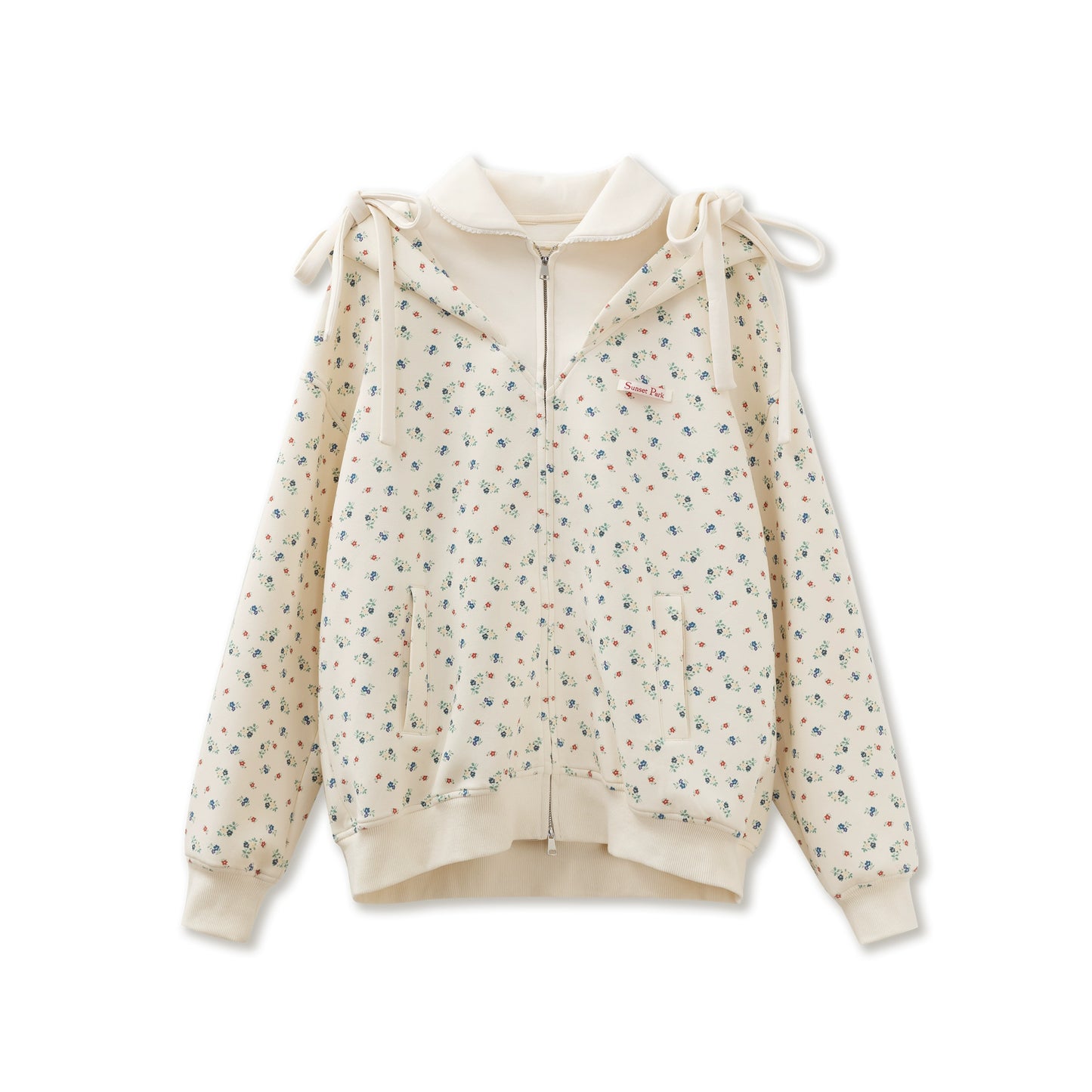 Original Floral Girl Air Layer Sweatshirt Set-Up