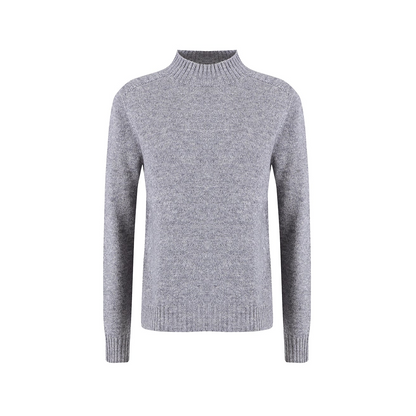 Sheep Wool Half-High Collar Sweater