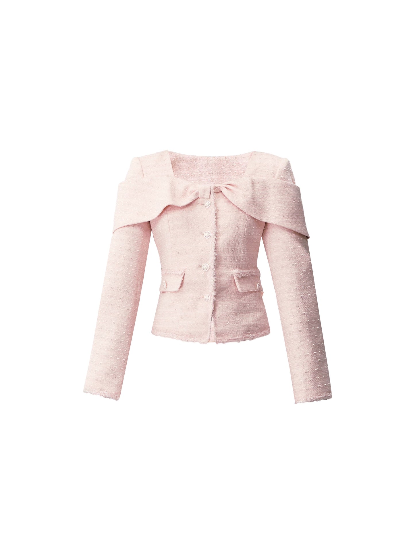 French Tweed Top With Skirt Set-Up