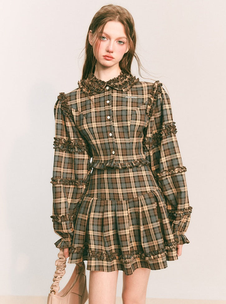 Vintage Plaid -Hemd