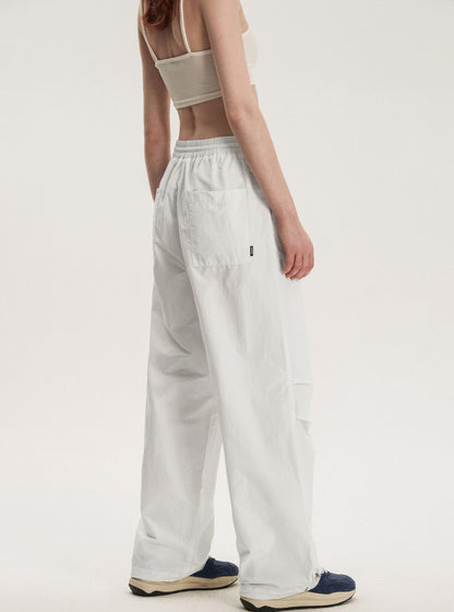 American loose straight cargo pants