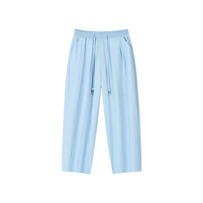 Elastic Waistband Drapey Pants