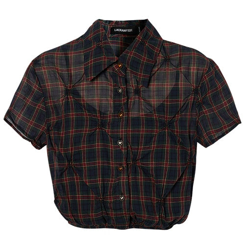 Short Sleeve Floral Fusion Top