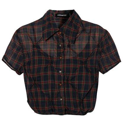 Short Sleeve Floral Fusion Top