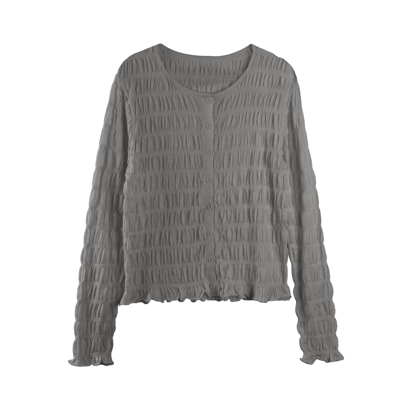 Woolen Slim Knit Cardigan & Sling Set-Up