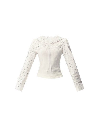 Patchwork Knit Shirt