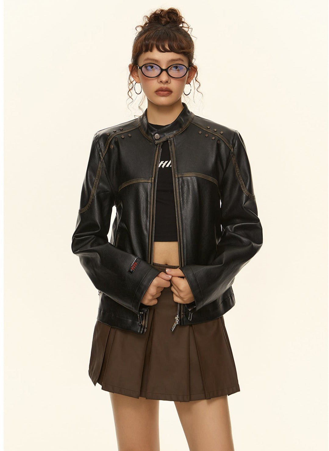 American Retro Leather Jacket