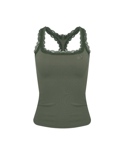 Babes Yoga Racer Top