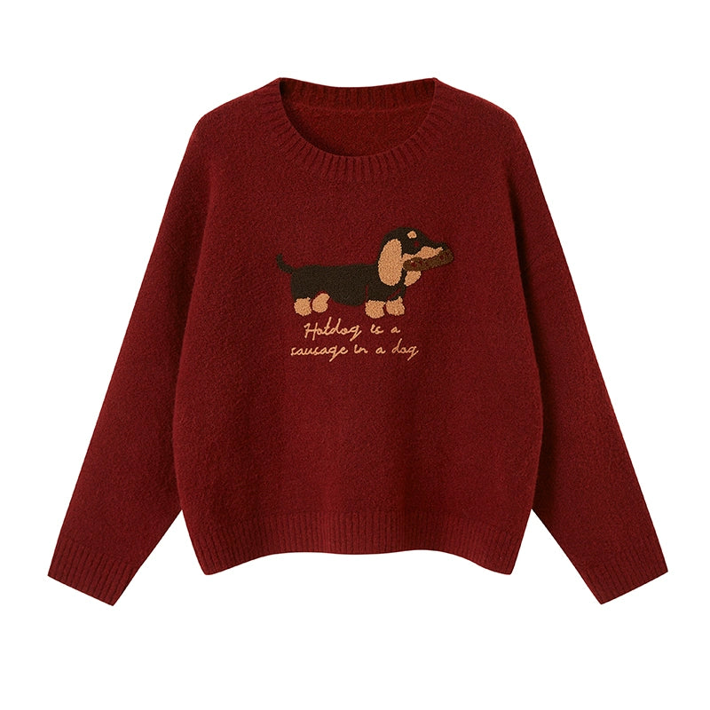 Dachshund Soft Knit Sweater
