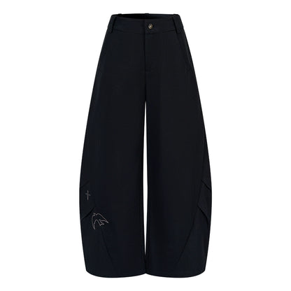 Star Bird Embellished Loose Pants