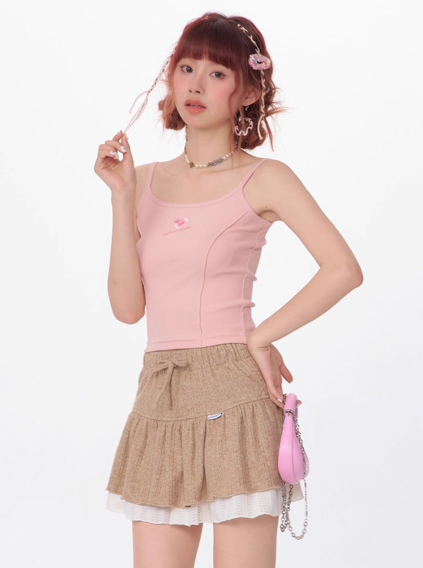 American Retro Outer Wear Suspender Top