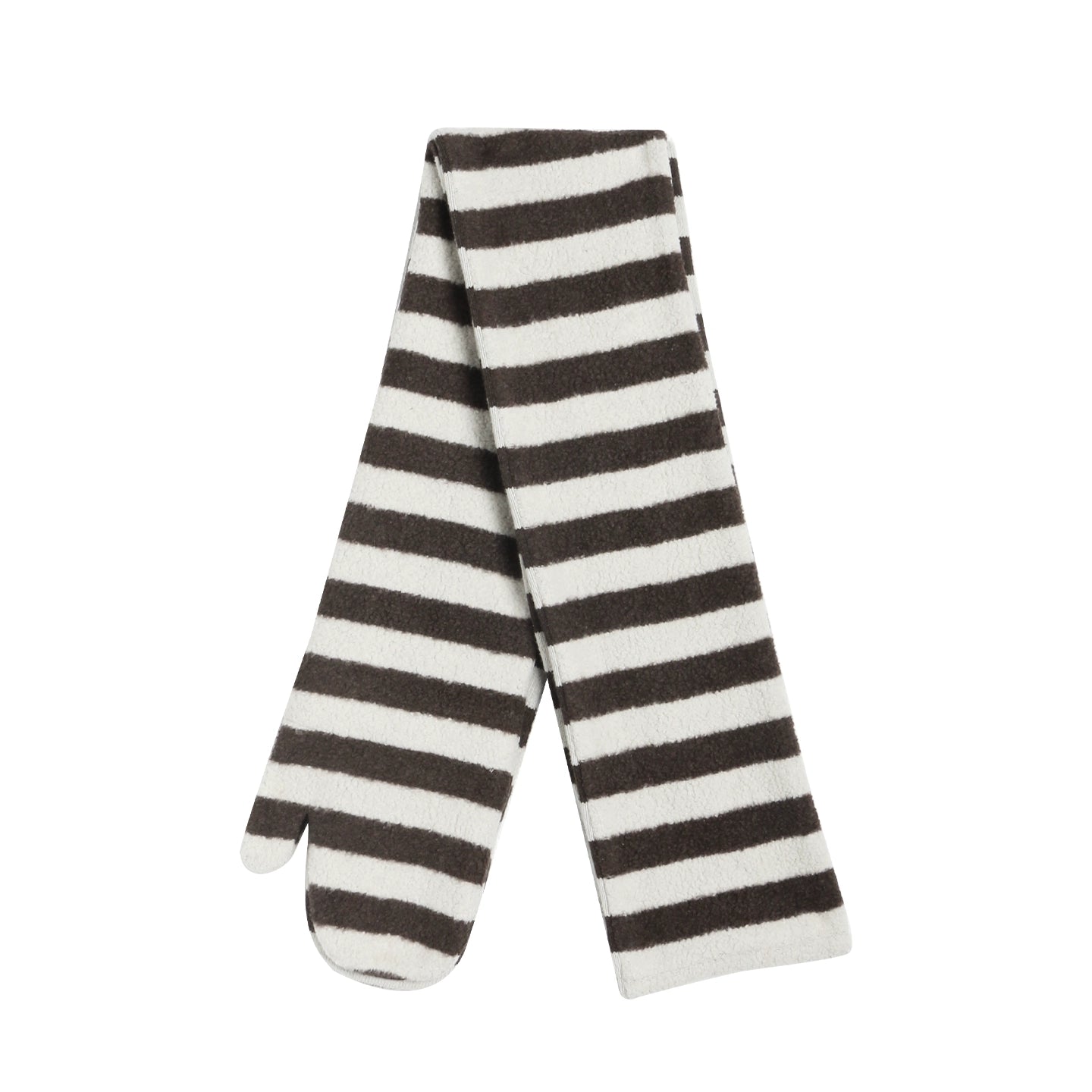 Stand-Up Striped Sweatshirt Jacket Set-Up