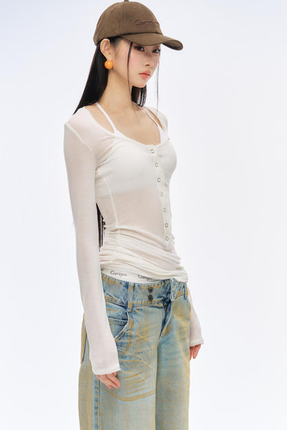 Slim Fit Tencel Wool Undershirt