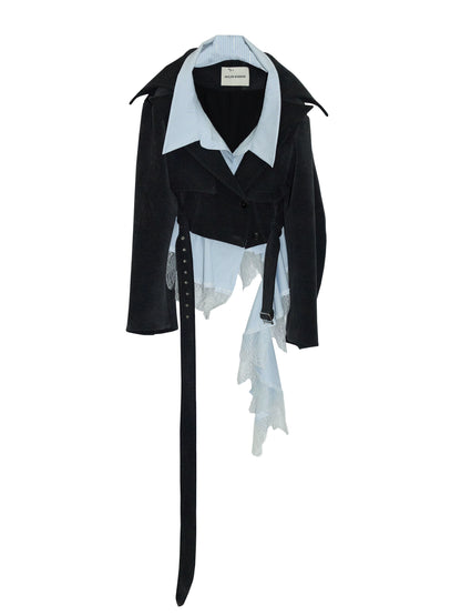 Vintage Romantic Lace Short Top