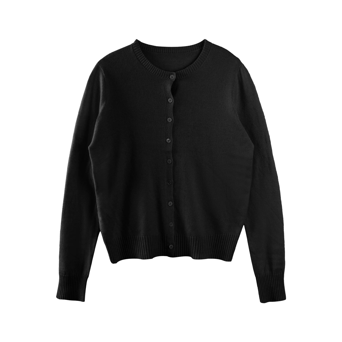 Multi-Color Snowflake Knitted Cardigan