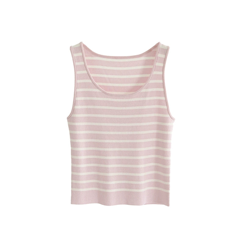 Dopamine Stripe Tank Top