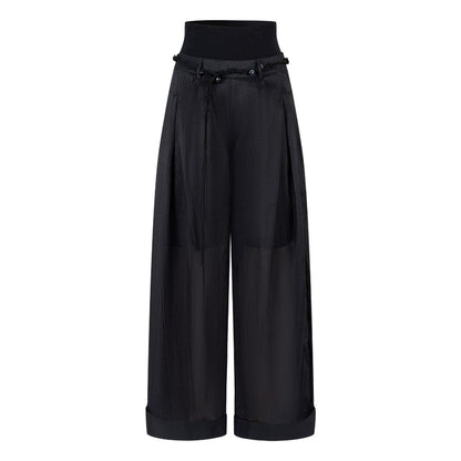 Handmade Beaded Wide Leg Pants