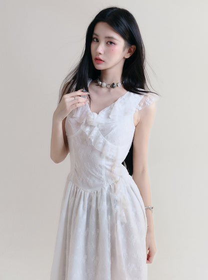 Irregular Layered Slip Dress