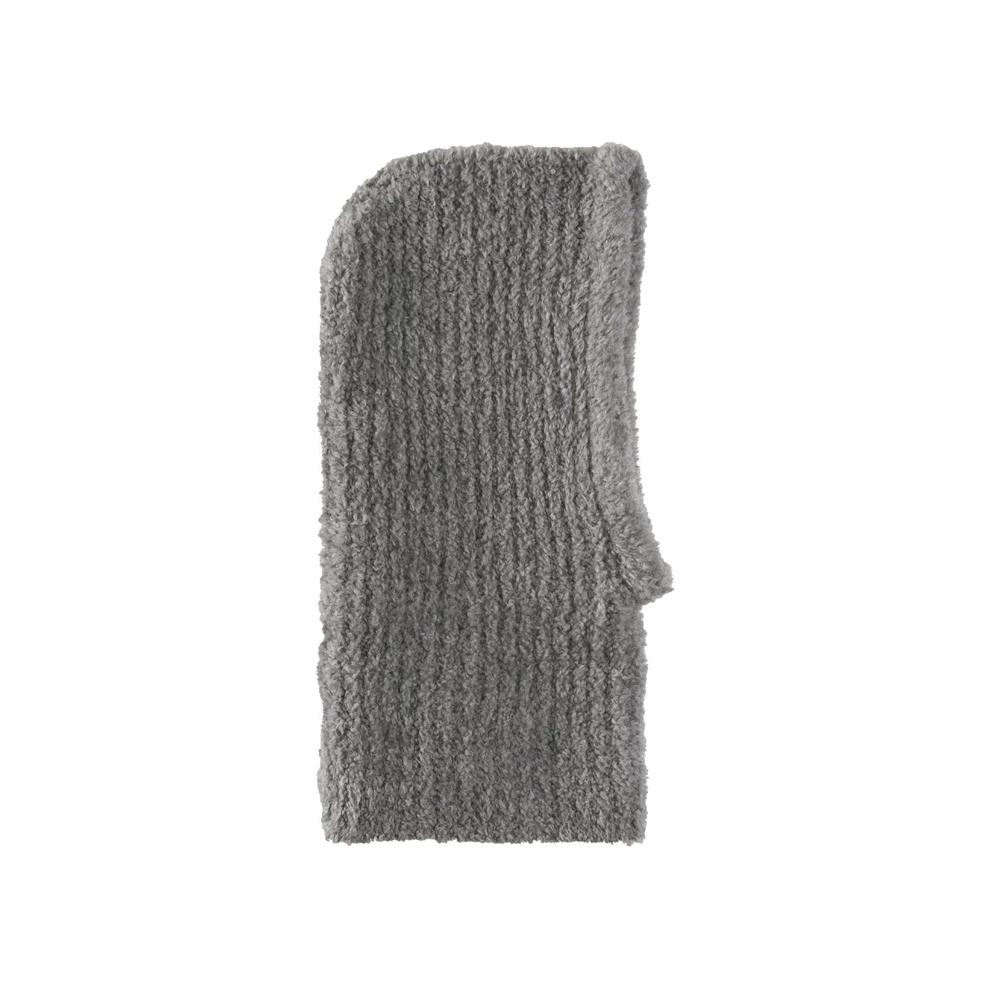 Curly Knit Wool Balaclava