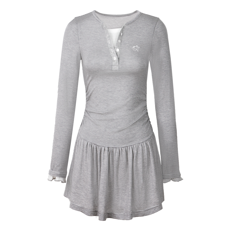 Spring Vacation Knit Dress Set-Up