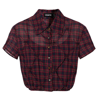 Short Sleeve Floral Fusion Top