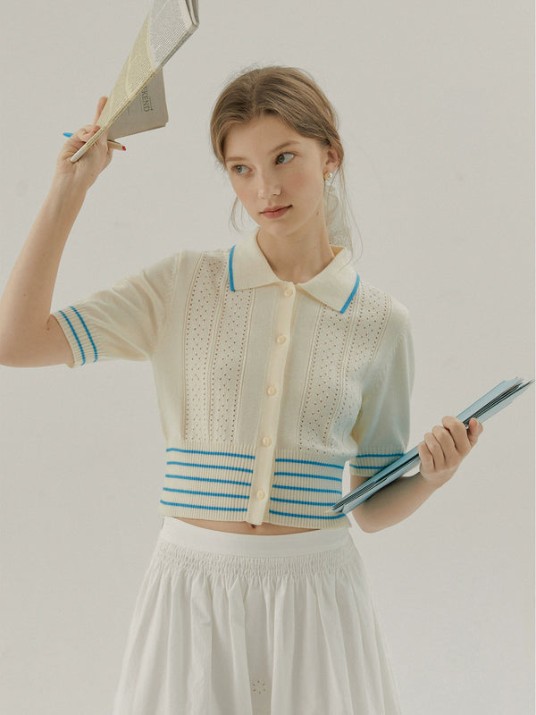 Vintage French Thin Sweater Top