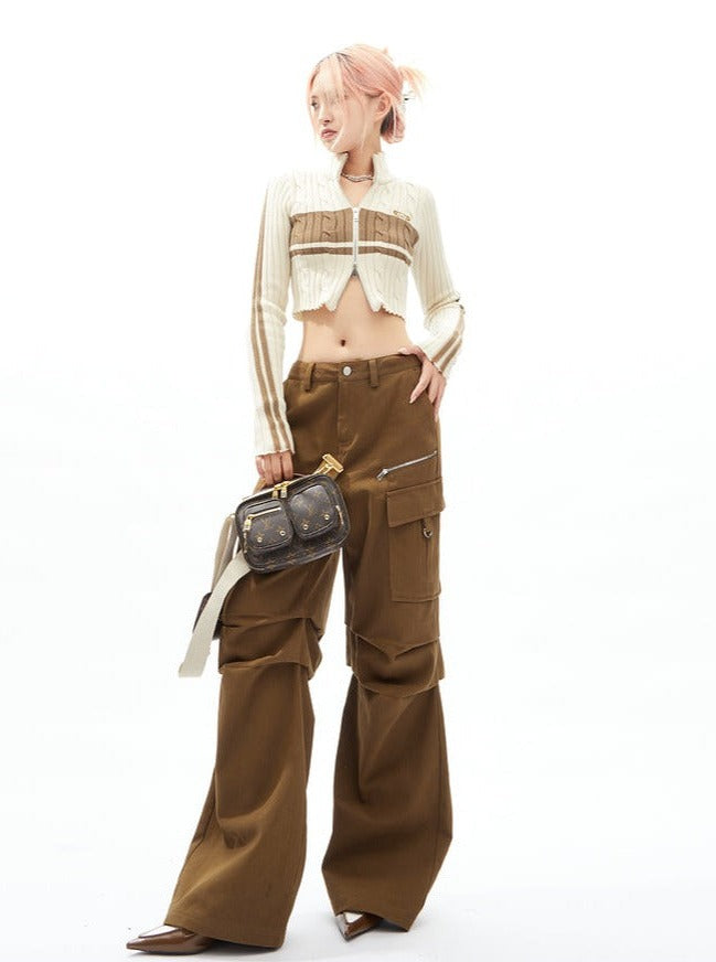 American Relaxed Wide Leg Hip Hop Pants