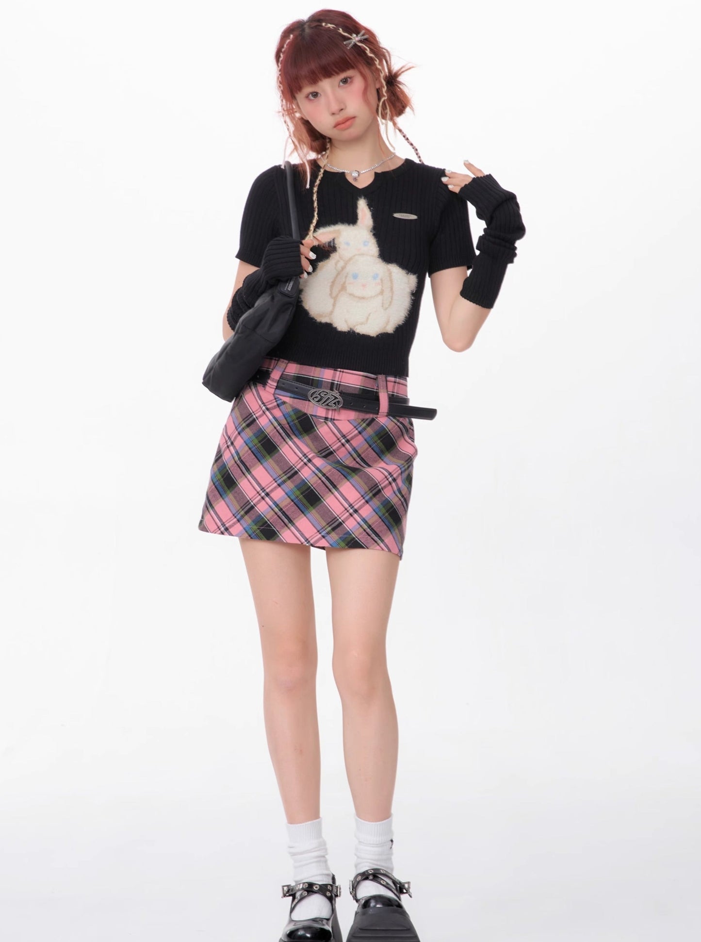 Retro Bunny Sleeve Top