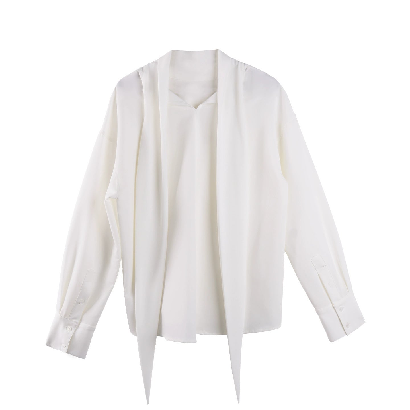 Sheep Wool V-Neck Dress Set-Up